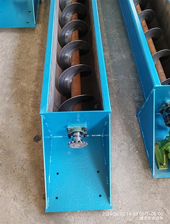 U型螺旋输送机的工作原理